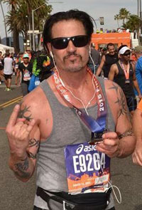 LA Marathon finish!